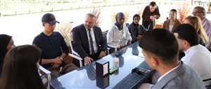 Uluslararası Öğrencilerimiz ile Aksaray Üniversitesi Rektörü Prof. Dr. Alpay Arıbaş Bir Araya Geldi
