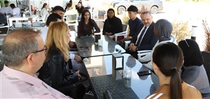 Uluslararası Öğrencilerimiz ile Aksaray Üniversitesi Rektörü Prof. Dr. Alpay Arıbaş Bir Araya Geldi