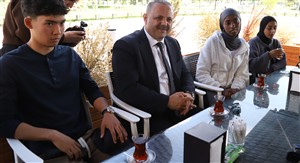 Uluslararası Öğrencilerimiz ile Aksaray Üniversitesi Rektörü Prof. Dr. Alpay Arıbaş Bir Araya Geldi